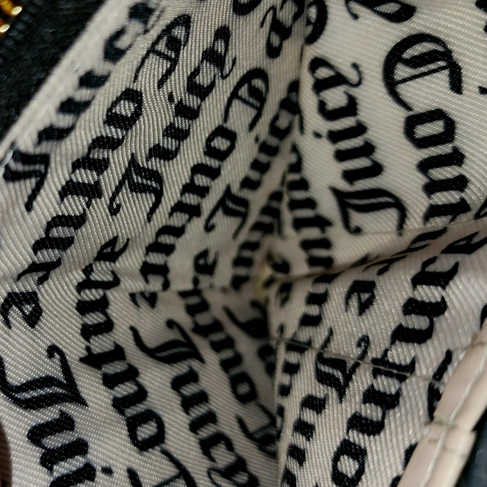Juicy Couture Gothic Under Lock & Key Wallet Zip Around